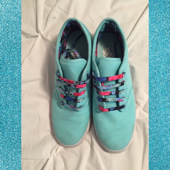 Tiffany Blue Vans