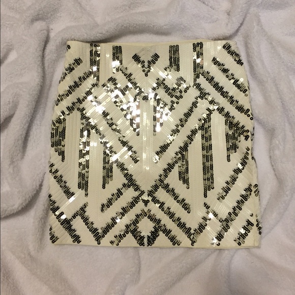 Brand new Express Sequin Mini Skirt