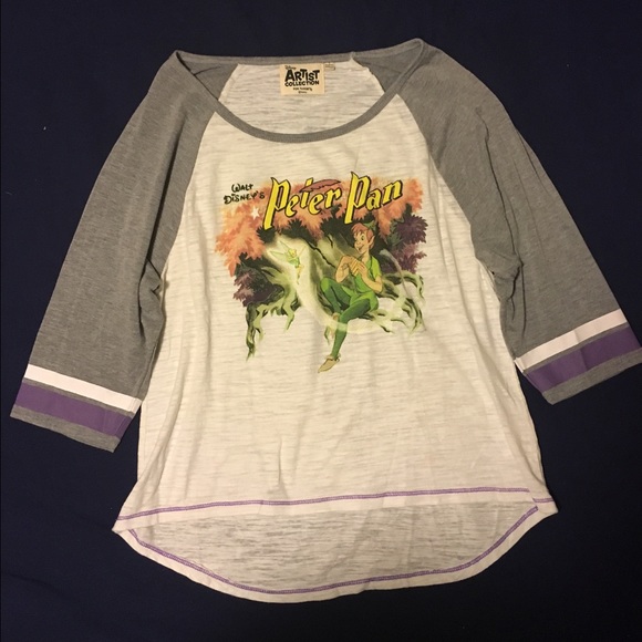 Peter Pan baseball tee