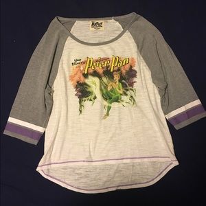 Peter Pan baseball tee