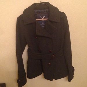 American Eagle charcoal winter coat