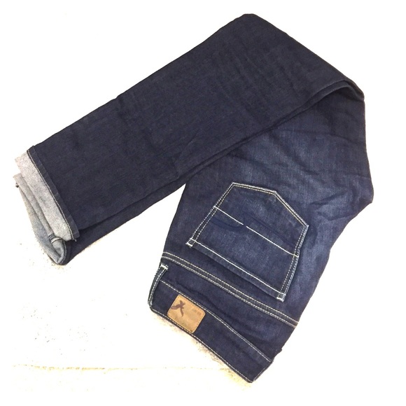 Dark blue AE Skinny stretch jeans