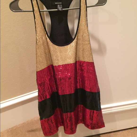 Racer back bling bling top - Picture 2 of 3