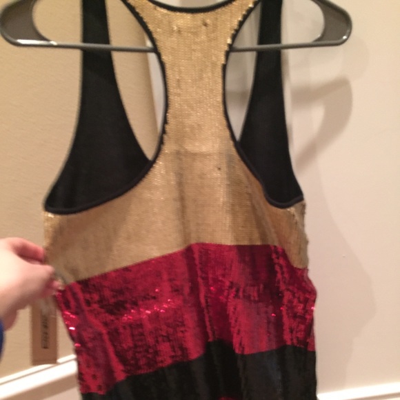 Racer back bling bling top - Picture 3 of 3