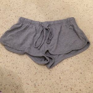 Grey soft PJ shorts!! Worn but Perfect Condition!
