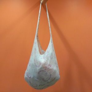 Free People Light Cream Stretchable Bag