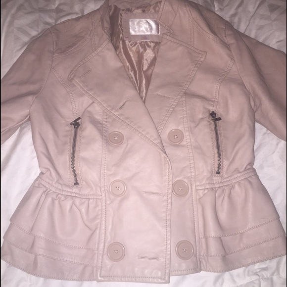 Blush colored Jacket