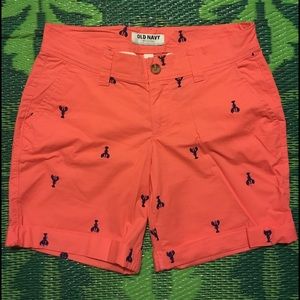 Lobster Bermuda Shorts