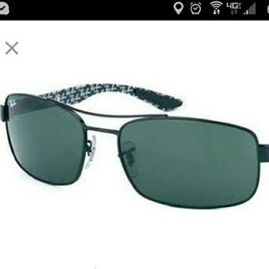 Carbon Fiber Rayban Black
