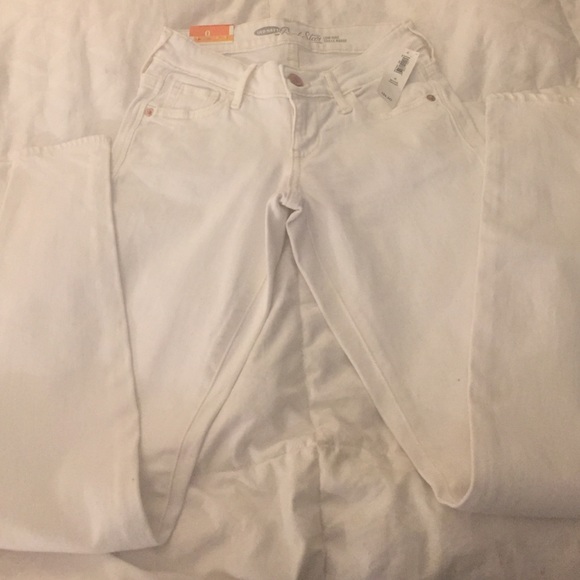 Super Skinny White Jeans