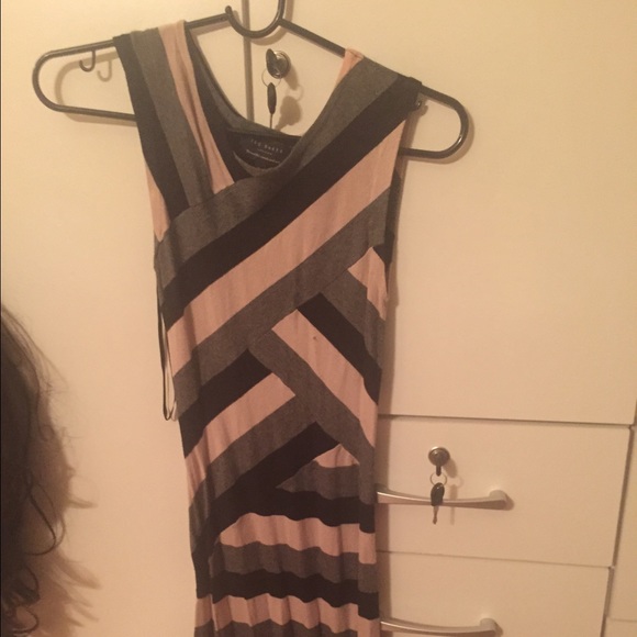 Timeless striped Ted Baker dress