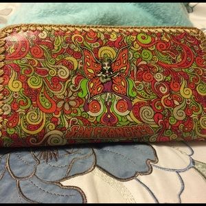 🌟ONE DAY SALE🌟 SAKROOTS SF 3/4 zip Wallet NWOT