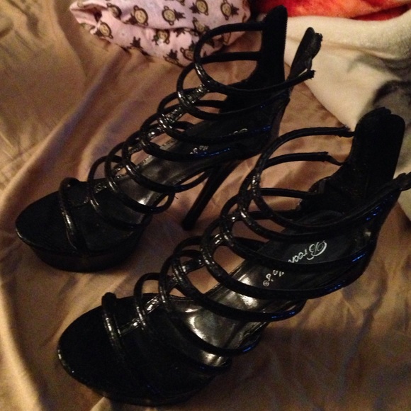 Black heels