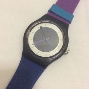 Color block watch