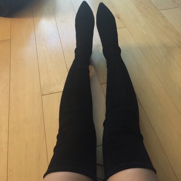 Stuart Weitzman thigh high boots - Picture 2 of 4