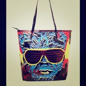 Iron Fist Party Animal Tote Bag Purse NEW NWT