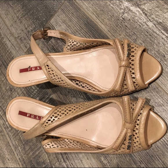 Prada slingback sandals