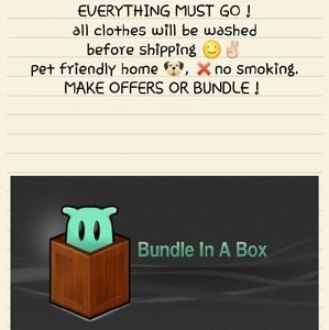 EVERYTHING MUST GO !