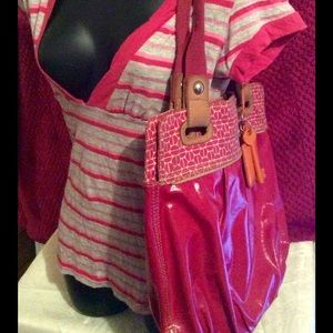 Fossil Key-Per Coated Canvas Shopper