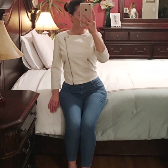 ✨Faux leather jacket✨