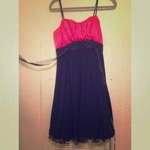 Pink and Black Dress!