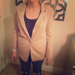 Tan blazer