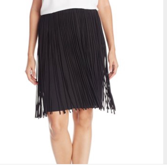 Nwt Calvin Klein fringed skirt no trades