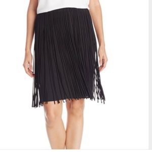 Nwt Calvin Klein fringed skirt no trades