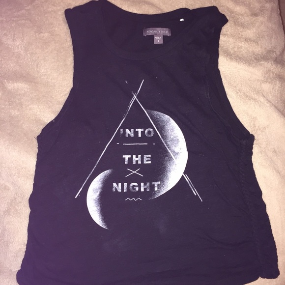 Into The Night braided muscle tank