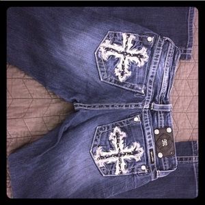 Miss Me Jeans. Size 28. 30 inch inseam.