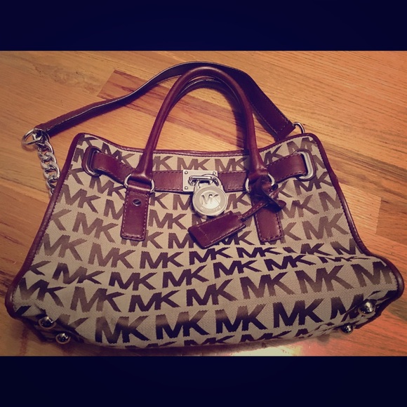 Michael Kors Khaki Signature Small Tote