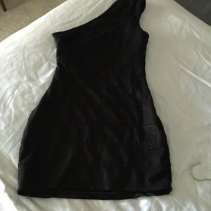 Express one shoulder lbd