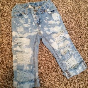 Size 2T Distressed Baby Jeans