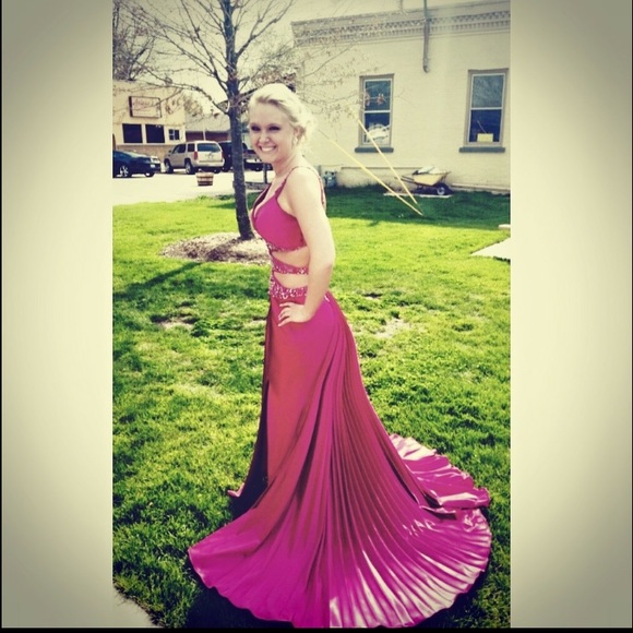 Prom dress custom size