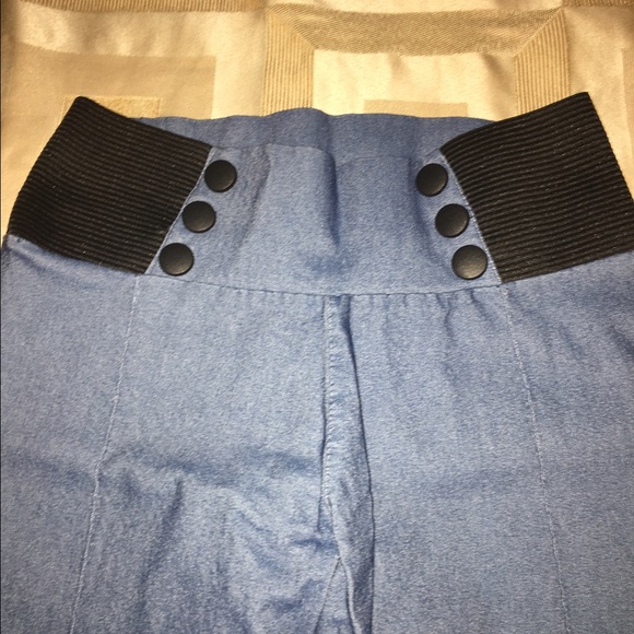 Jegging style high wasted pants