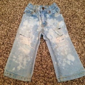 Size 18 months Distressed Baby Jeans