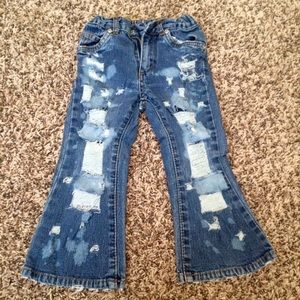 Size 3T Distressed Baby Jeans