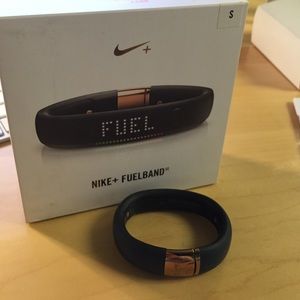 Nike rose gold fuel band