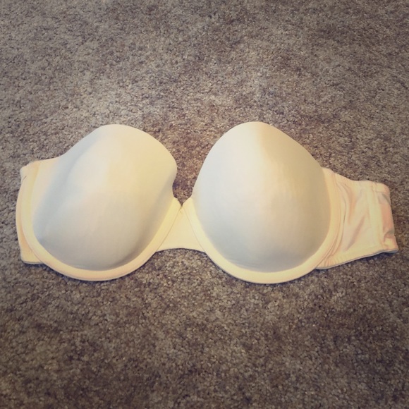 Strapless bra