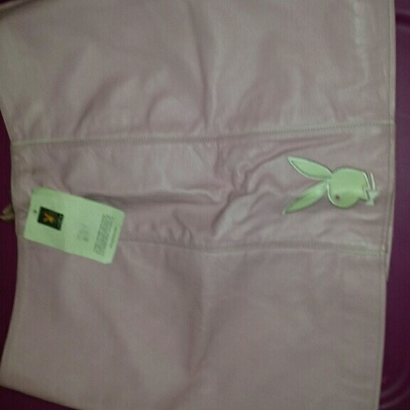 Playboy Leather Skirt