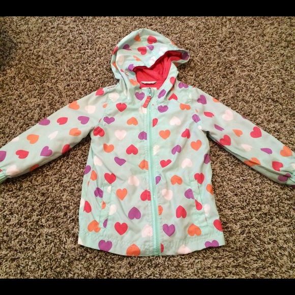 Size 2T Girls Rain Coat
