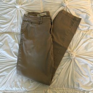 Pilcro hyphen chinos - beige size 27