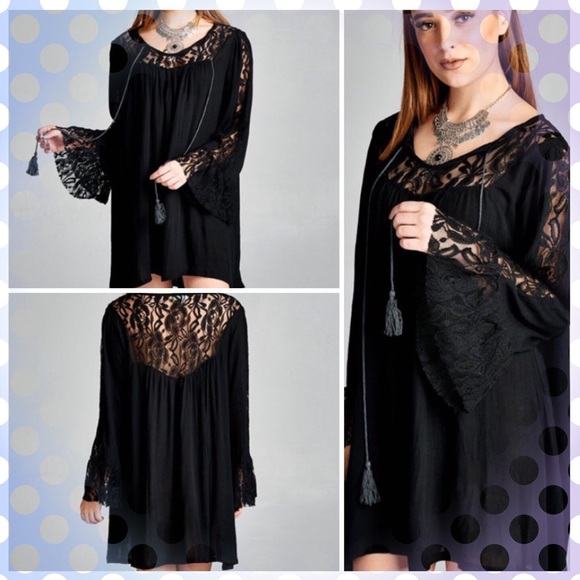 💥HOST PICK 2/22💥BOHO LACE TUNIC DRESS - Picture 3 of 4