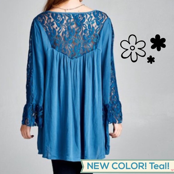 💥HOST PICK 2/22💥BOHO LACE TUNIC DRESS - Picture 2 of 4