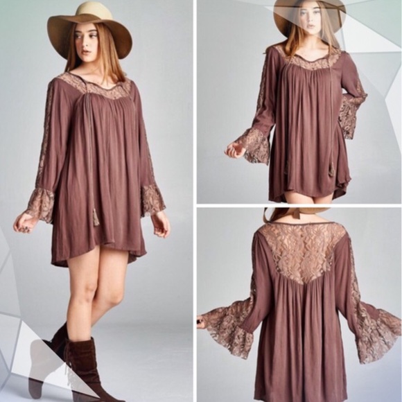💥HOST PICK 2/22💥BOHO LACE TUNIC DRESS - Picture 4 of 4