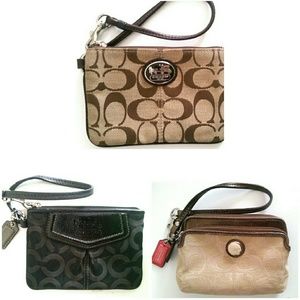 3 Coach Wristlets *BUNDLE RESERVED*