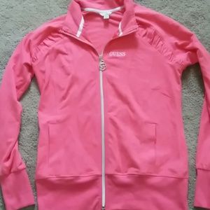 Guess fitted zip up jacket