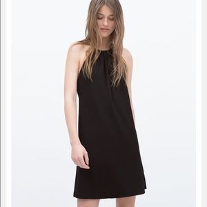 Little Black Halter Dress -- Zara -- New! Small