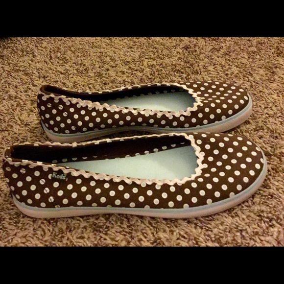 NWOT - Keds Polka Dot Slipons - Picture 2 of 3