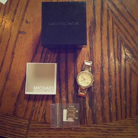 Michael Kors Parker Gold-Tone Watch